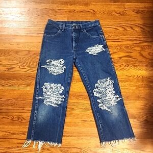 Wrangler Rustler Repurposed Jeans